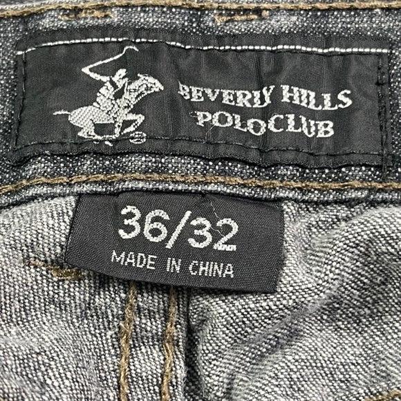 BEVERLY HILLS POLO CLUB Relaxed Fit Jeans - 36 x 32 - Picture 7 of 7